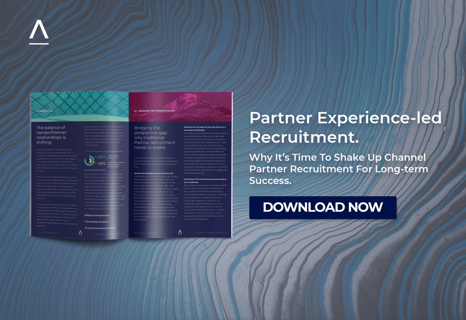 Partner experience-led recruitment insights report download ad