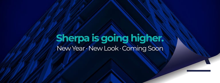 Sherpa is going higher...new look coming soon!