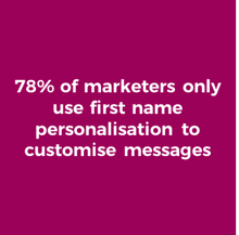 personalisation stat