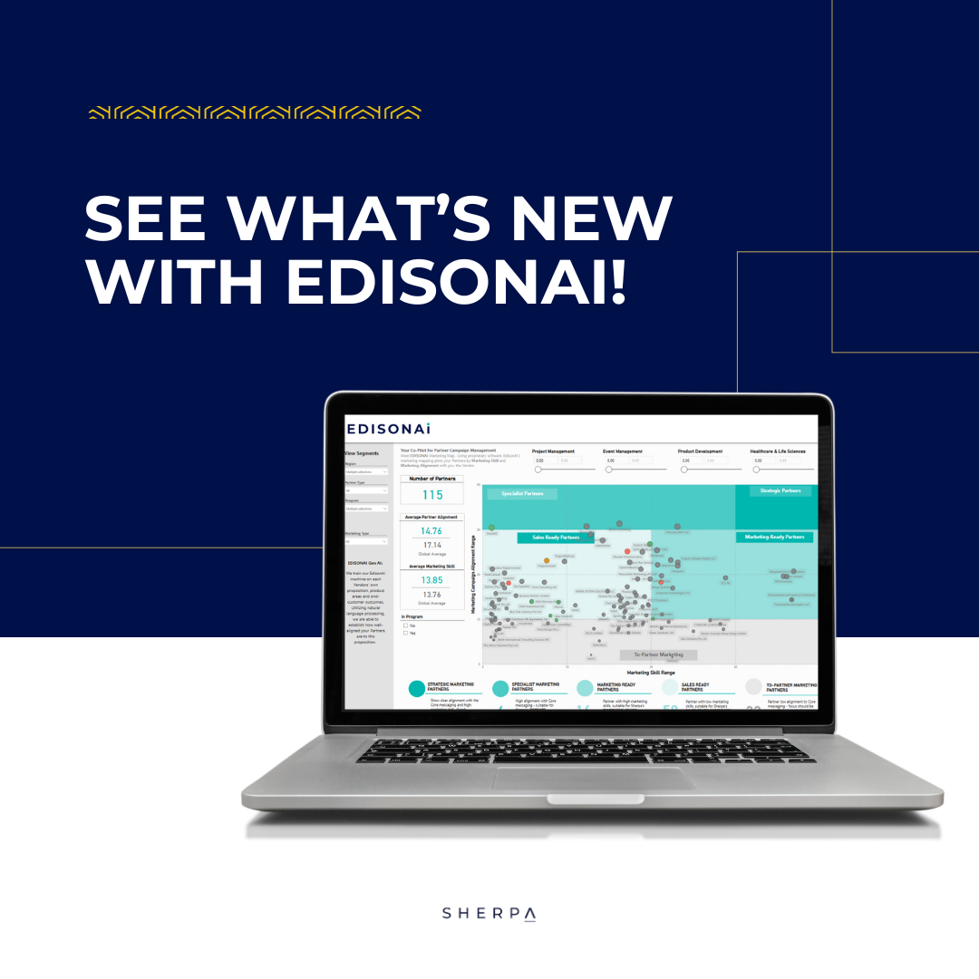 Latest Updates to EdisonAI: Actionable Insights for Partner Marketing Excellence