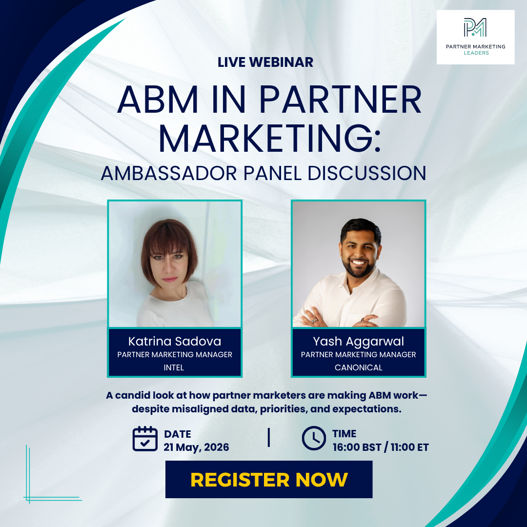 Partner Marketing Leaders Community Update April