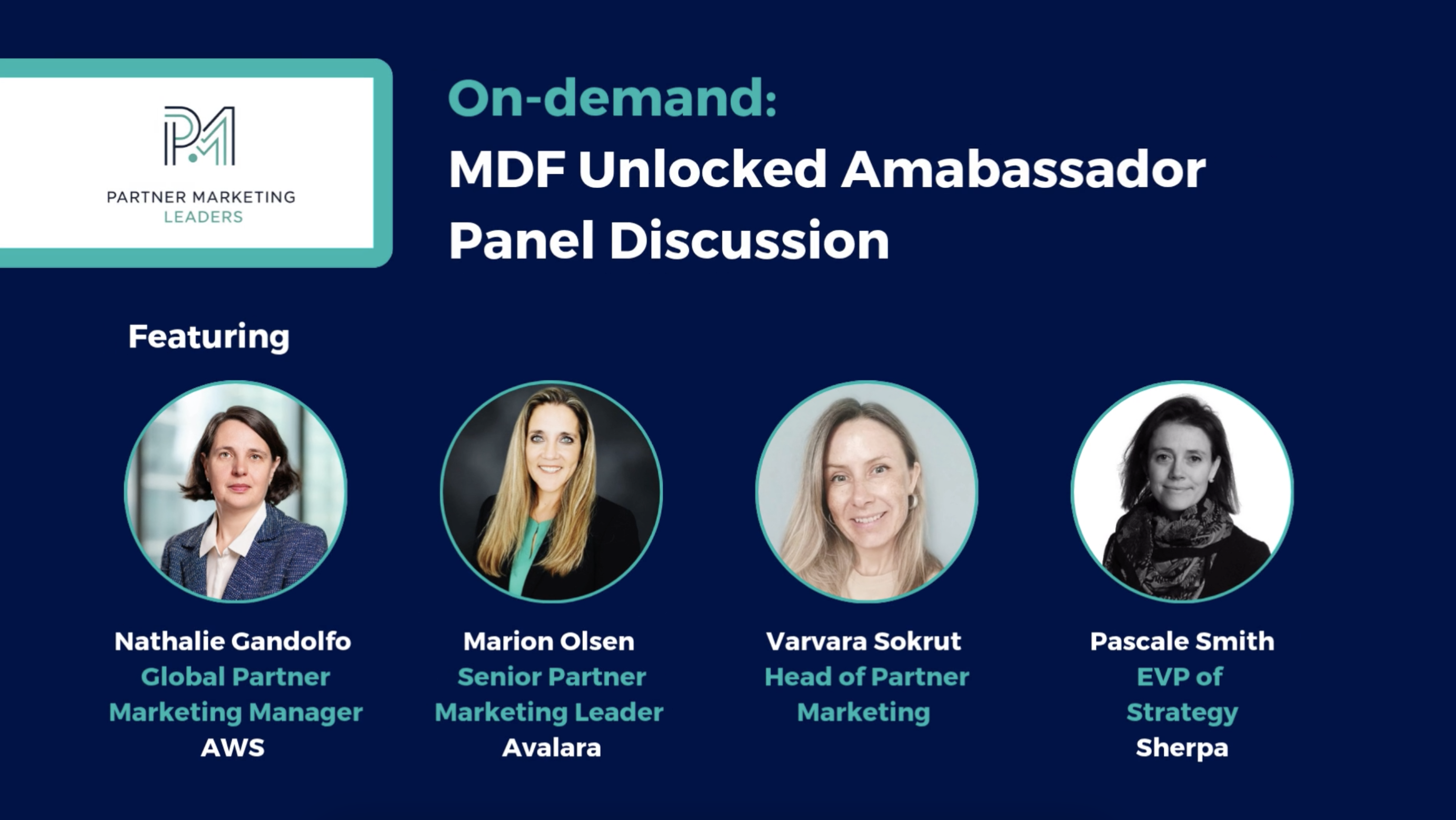 On-demand webinar: MDF Unlocked with PML Ambassadors